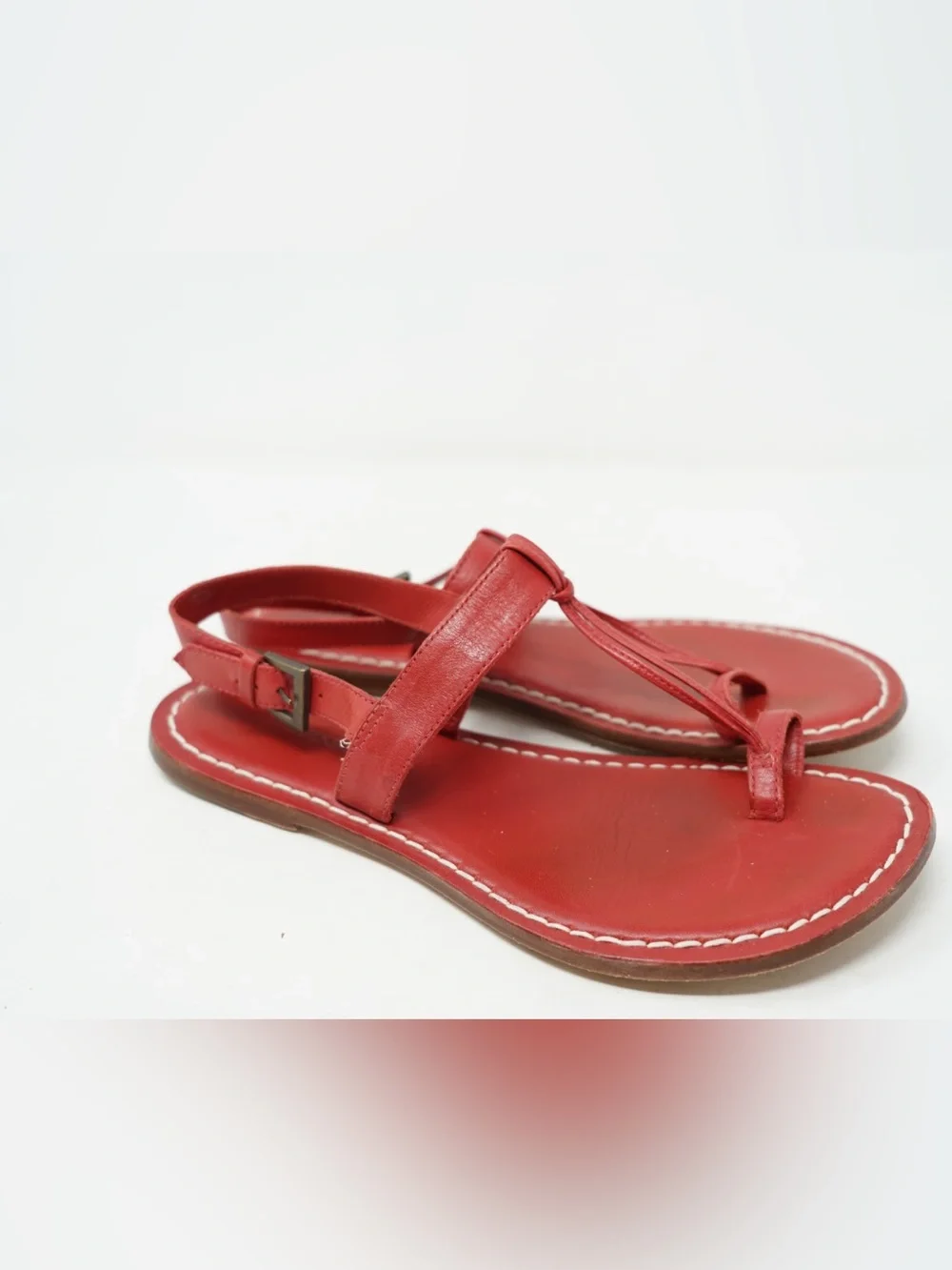 Bernardo Women's Tia Slip On Sandal Red Size 8.5 M